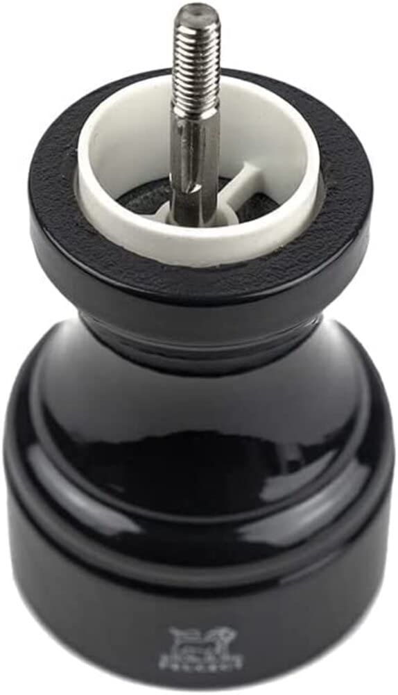 Peugeot, Bistro 10 cm Salt Mill, Classic Salt Grinder, Made with PEFC Certified Wood, Lifetime Guaranteed Mechanism - Image 3