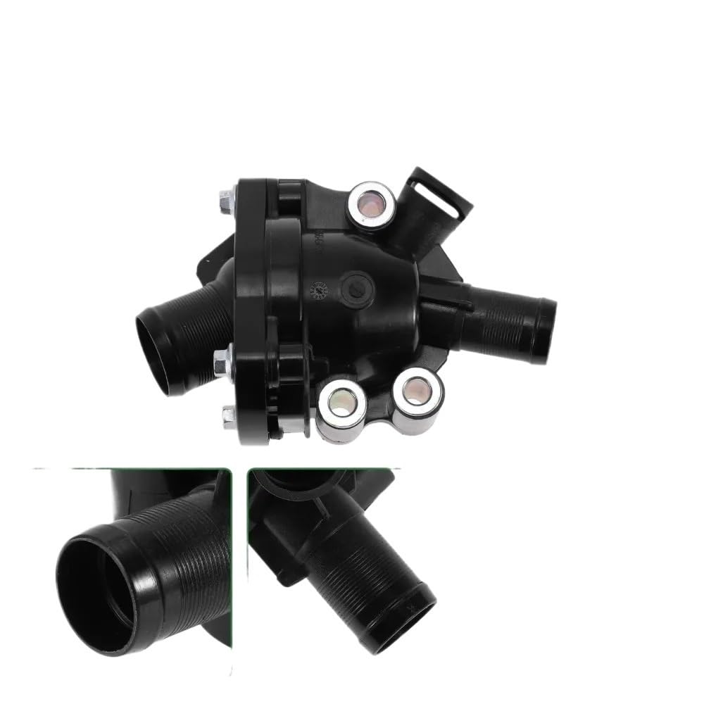 Termostat OBUDOWA TERMOSTATU 31319606 Termostat płynu chłodzącego silnika, zestaw termostatu pasujący do Volvo XC60 S40 S60 J60F, stop aluminium lub plastik