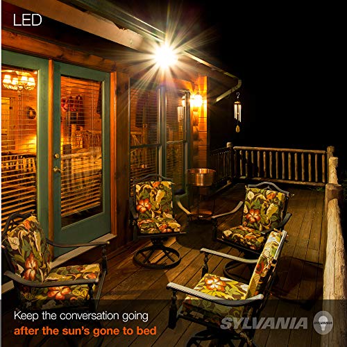 Image of Sylvania LED Flood BR30 Light Bulb, 100W Equivalent Efficient 17W, Dimmable 2700K, Soft White - 1 Pack (40288)