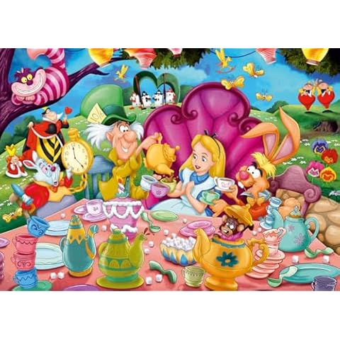 Ravensburger Disney Alice in Wonderland Jigsaw Puzzle Cover