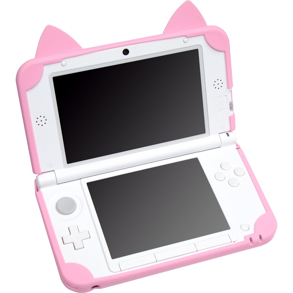 Amazon.co.jp: CYBER シリコンカバー ねこにゃん (3DS LL 用) : ゲーム 