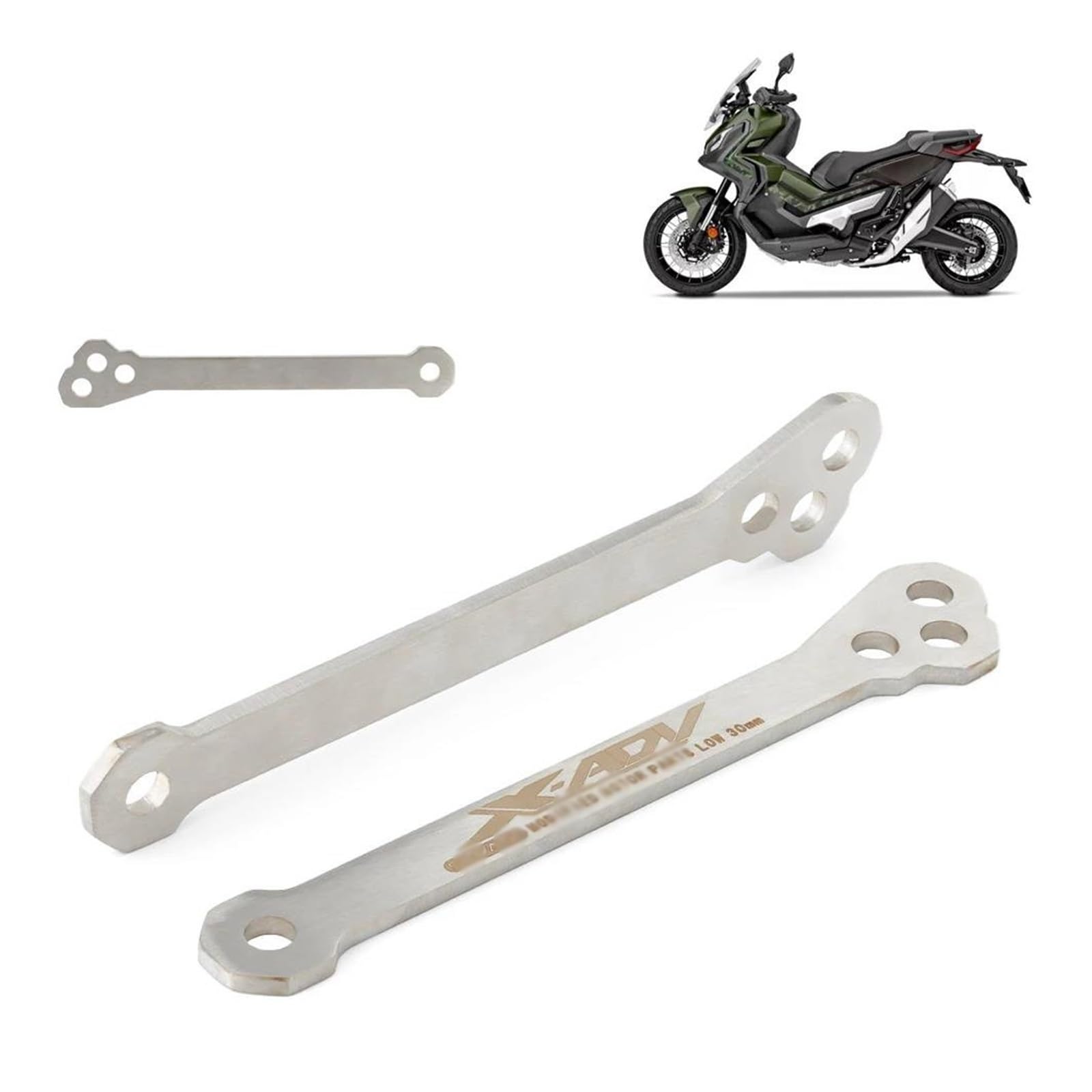 Kit de eslabones de Descenso Ajustables para X-ADV XADV 750 X ADV 750 2019-2023 Enlaces de Descenso Trasero Kit de Descenso Inferior de Motocicleta Accesorios de Amortiguador de suspensión
