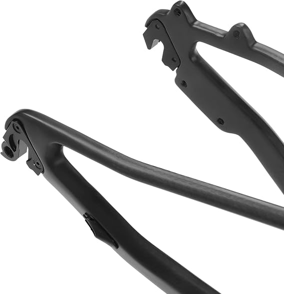 Carbon Fiber Bicycle Frame Lightweight Durable Full Suspension Mountain Bike Frame Rugged Terrain 20 Size