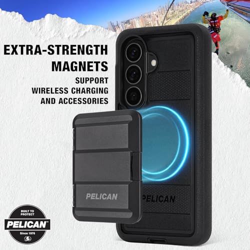 Pelican Voyager Samsung Galaxy S26 Case - Rugged Phone Case - Black - image 7