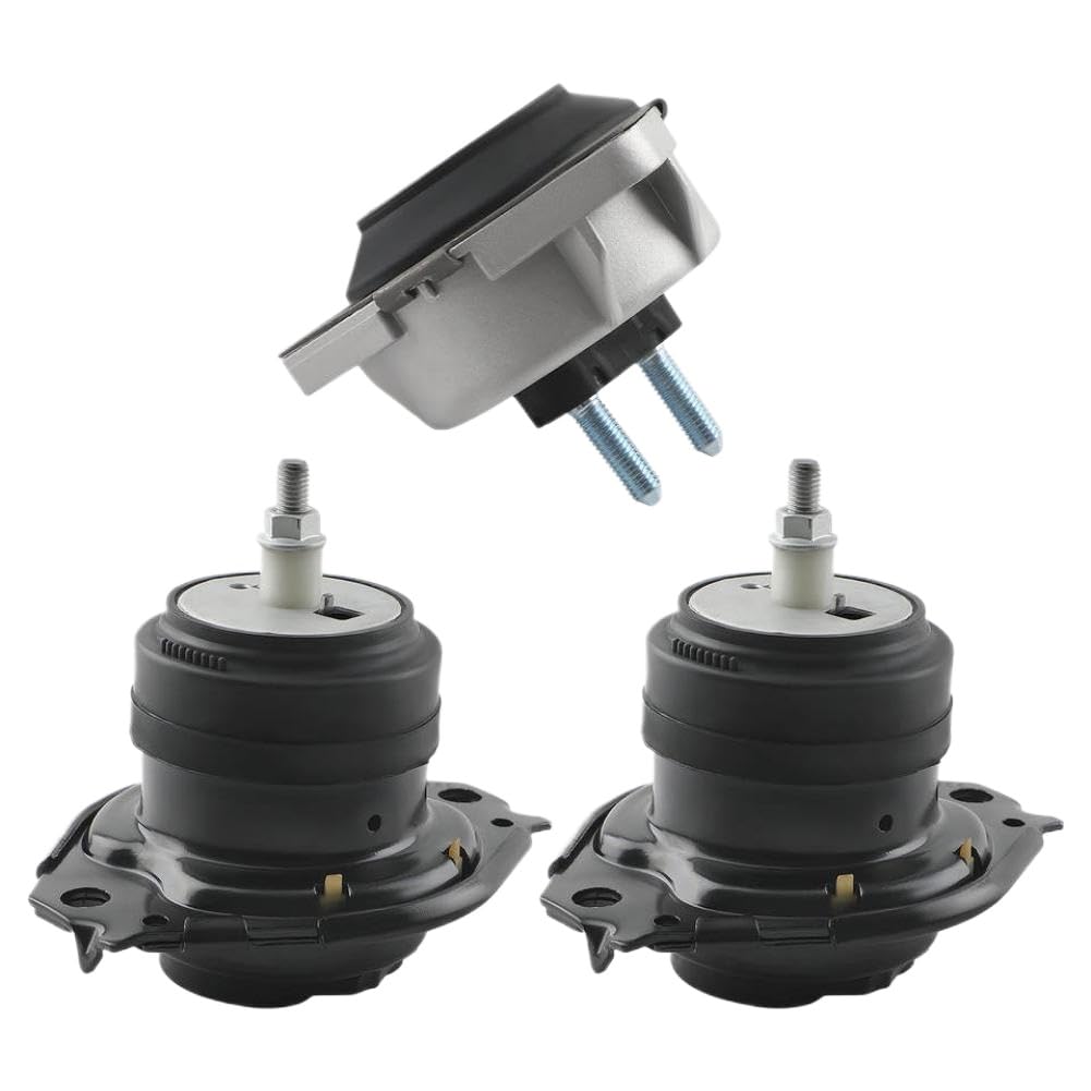 3X Engine Motor and Transmission Mount 68032665AE Compatible with Cherokee Durango 2011-2019
