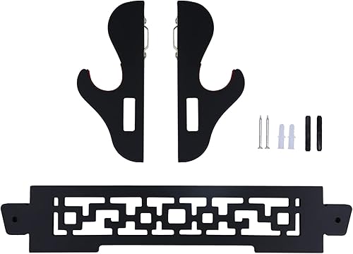 Miniatura 5 de Soporte para Espada Katana Montaje de Pared - Soporte para Katana de 1 Nivel Acolchado de Terciopelo Estante Samurái Estante de Exhibición de Espada