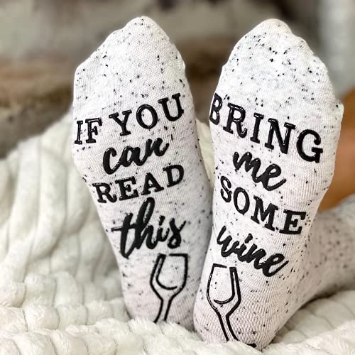 Boutique Crew Socks for Women | Soft Fuzzy No Slip Grip Soles | Birthday Gift or Christmas Present Stocking Stuffers2