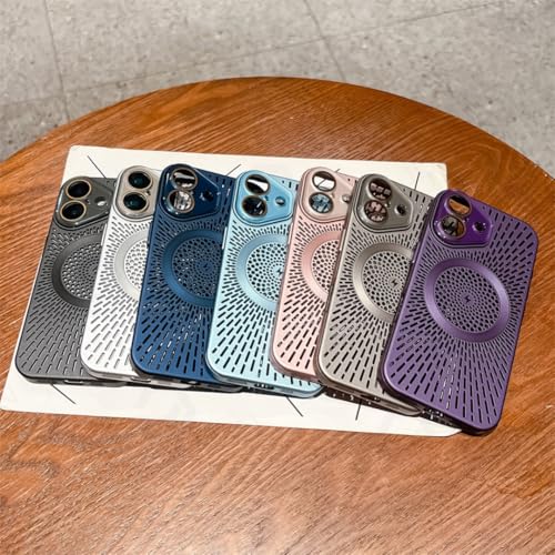 Coque magnétique fine or désert iPhone 14 : finie la surchauffe