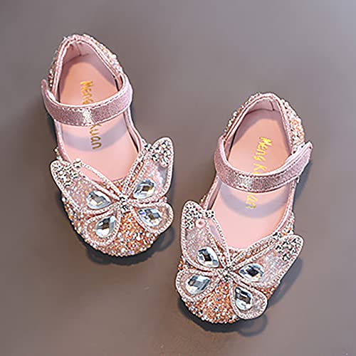Children's Shoes Children's Dance Shoes Girls Dress Performance Princess Shoes Rhinestone Suede Boots4