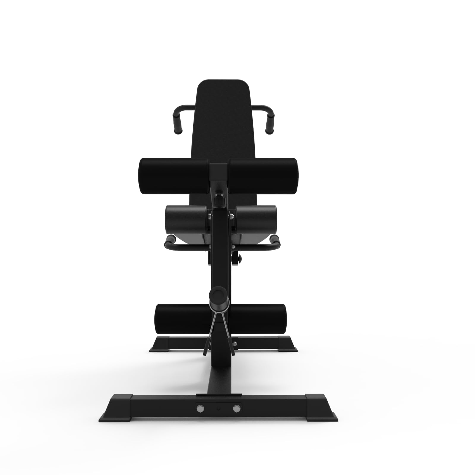 Bad Company Beinstrecker Beinbeuger Gerät I Oberschenkeltrainer Beintrainer für Zuhause kompatibel mit Hantelscheiben 30 mm und 50 mm I Beine Fitnessgeräte für Zuhause I BCA-145