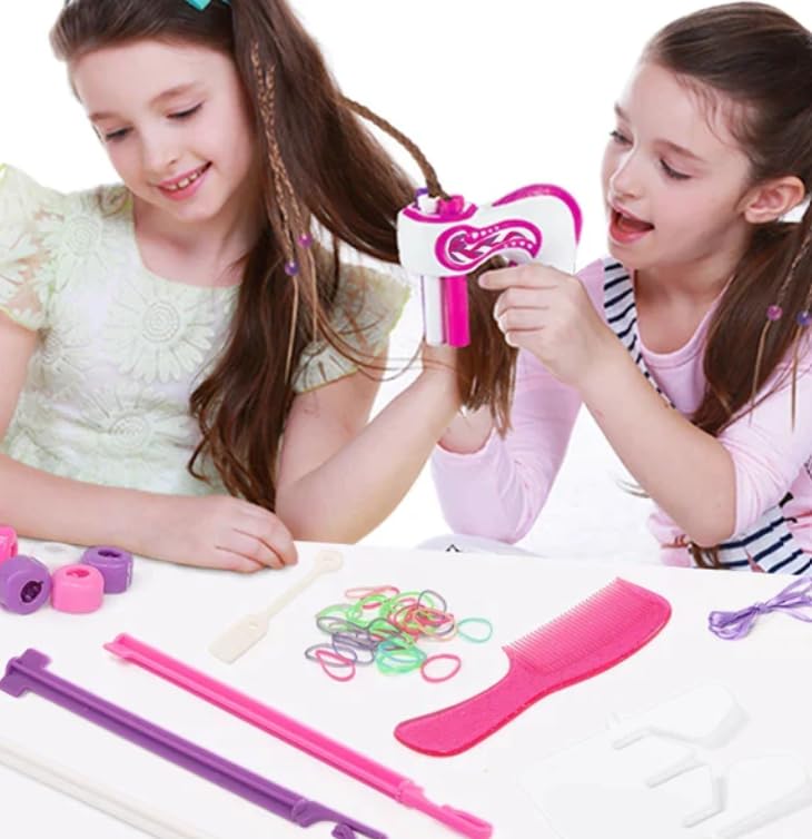 910 Hair Styling Styler Tools Hairdressing Decoration, Automatic Braiding Machine, Three-Twist Braid DIY, Fast Twist Hair Braiding Kit - Image 3