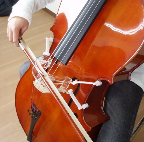 Amazon.co.jp: チェロ弓ボーイング練習ガイド矯正器具 HorACE Bow