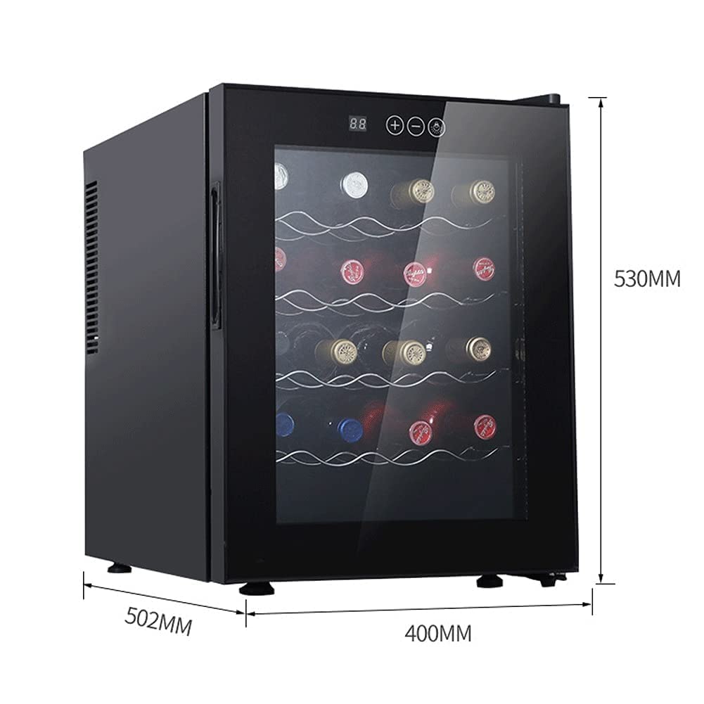 LJLZXPBUS 49L Wine Cooler/Fridge Beverage Refrigerator Small Mini Red & Cellar Beer Soda,Digital Temperature Display, Double-Layer Glass Door, Quiet Operation Compressor on Fridge.com