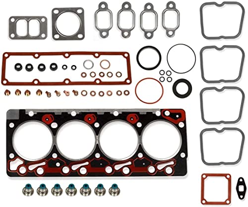 Image of 4BT Engine Full Gasket Kit with Head Gasket for Cummins 4B 4BT 4BTA 3.9L Engine Diesel Tractor 4CYL 89-93 Engine Rebuild Kit Aftermarket Parts 3804896 3802240