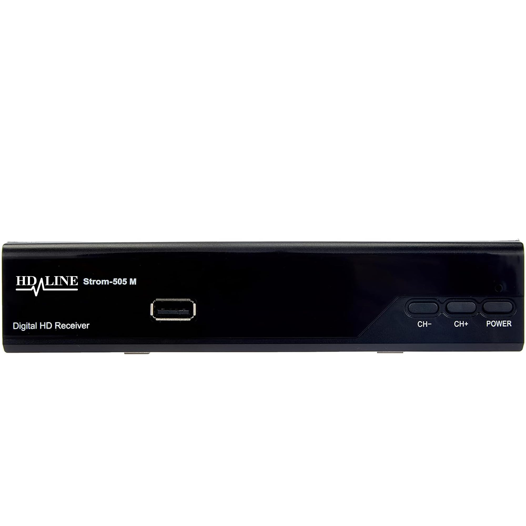Strom 505 Décodeur TNT HD pour TV, Récepteur TNT HD, Adaptateur TNT, Tuner TNT, HDMI, Noir