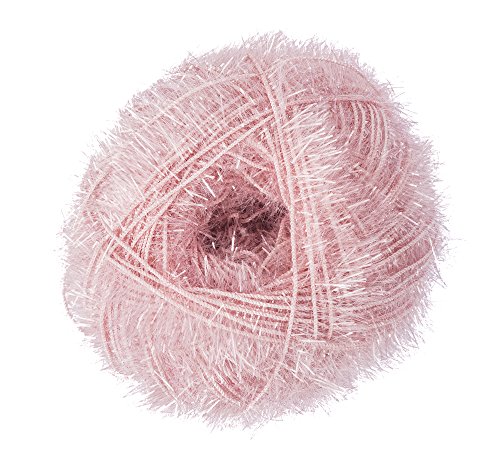 Image of Red Heart Scrubby Sparkle Yarn, Grapefruit
