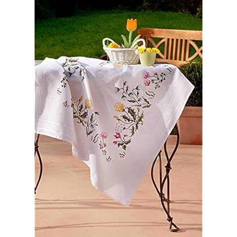Mantel de Flores Kamaca Cruz Cover