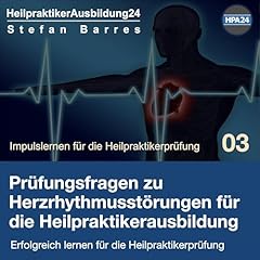 Diseño de la portada del título Pr&uuml;fungsfragen zu Herzrhythmusst&ouml;rungen f&uuml;r die Heilpraktikerausbildung - Erfolgreich lernen f&uuml;r die Heilpraktikerpr&uuml;fung