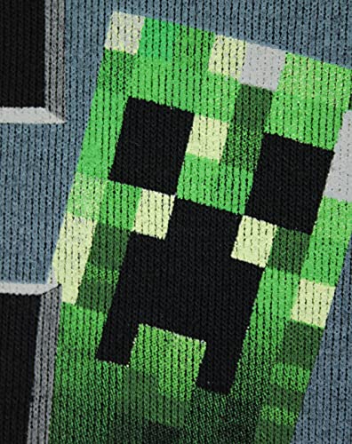 Pull à capuche Minecraft vêtement noir Creeper Inside idée cadeau anniversaire garçon - 3