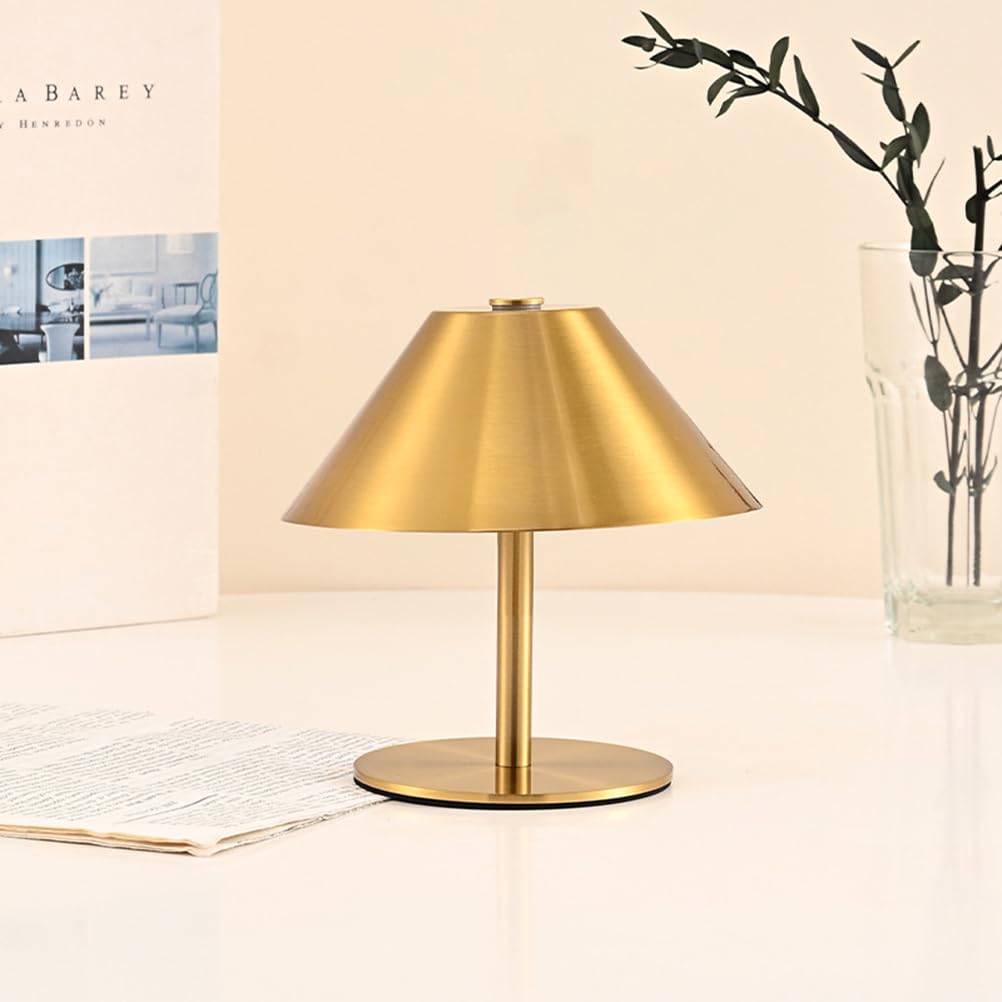 Lampe de table champignon LED rechargeable sans fil avec tactile variable - 8