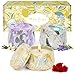 Duftkerzen Kleine Geschenke für Frauen,Perfekt Weihnachtsgeschenke,3 Pack Aromatherapie Kerzen zum Stressabba | Rose, Lavendel, Vanille | Sojawachskerze,Langer Brenndauer