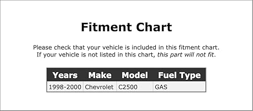 Miniatura 2 de Bote de vapor compatible con Chevrolet C2500 GAS 1998 1999 2000 PC-691430