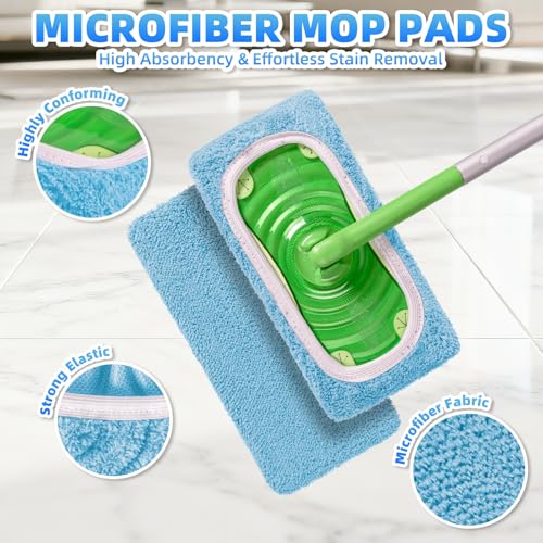 8 Pack Reusable Mop Pads - image 4