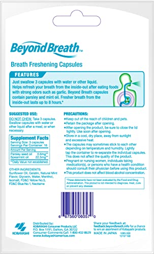 image for NatureWise Oral Health Probiotics Chewable Tablets & Beyond Breath Cap