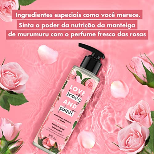 Sabonete Líquido Love Beauty And Planet Caring Moisture 300ml