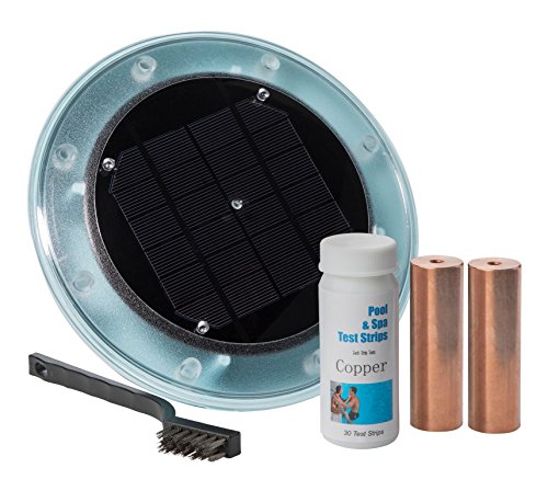 Peak Products Solar Pool Ionizer, Kills Algae Using 85% Less Chlorine, 100% Natural