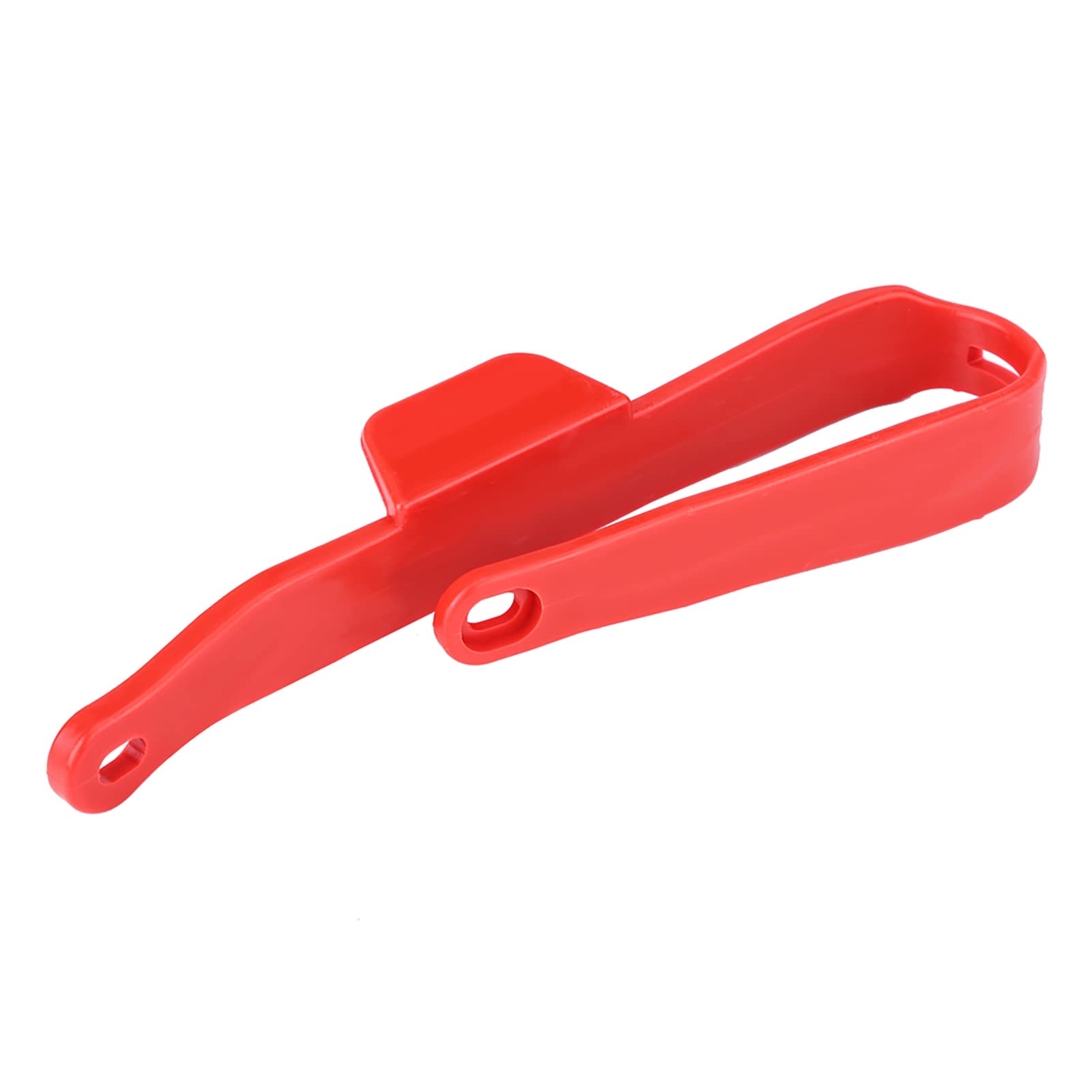 Akozon Protezione Forcellone, Protezione Forcellone Posteriore con Cursore Catena Moto per BSE Bosuer BBR CRF70 KLX TTR 110-160cc Dirt Pit Bike(Rosso)