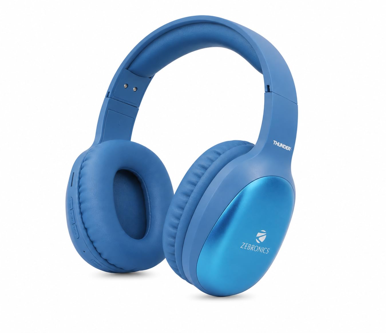 Zebronics Thunder Pro Wireless Headphones, Blue Blue (Zeb-Thunder Pro)