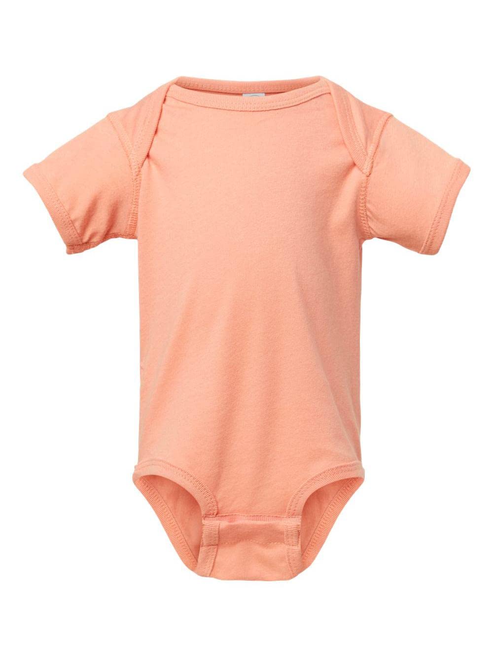 Infant Fine Jersey Bodysuit-SUNSET-6MOS