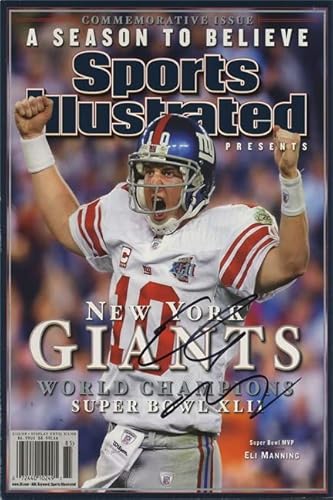 Eli Manning - Champs! 2/13/2008 SI Promo Print - 16"