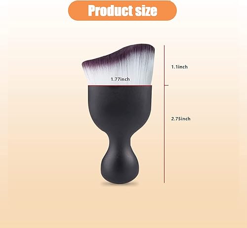 Miniatura 2 de 1 cepillo de polvo para el interior del automóvil, cepillo de detalles sin arañazos, cepillo suave de limpieza interior del automóvil, accesorios