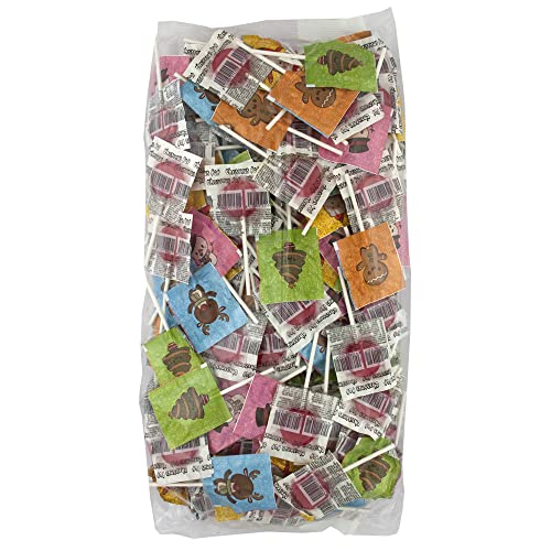 Caramelos Cerdán - Piruletas Navidad Christmas Pop Sabor Cereza | Caramelo Duro con Palo Sin Gluten ni Alérgenos | Ideal para Fiestas, Eventos y Cumpleaños | Bolsa con 150 Unidades