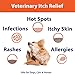 Curaseb Chlorhex 4% Shampoo for Dogs & Cats, Vet Strength Formula, 8oz