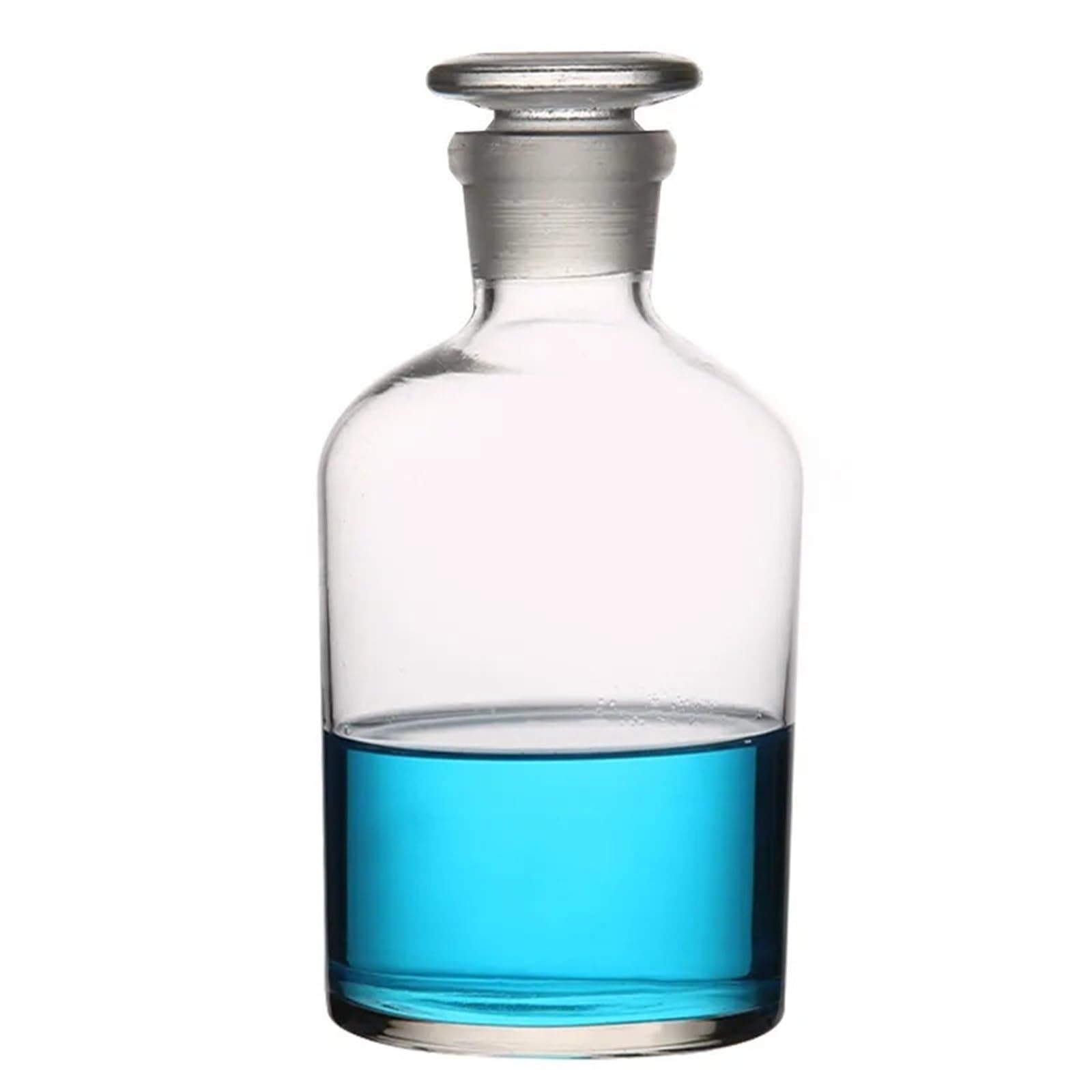 Botella de vidrio de borosilicato de boca estrecha for laboratorio, transparente, de boca grande, for reactivos.(1000ml)