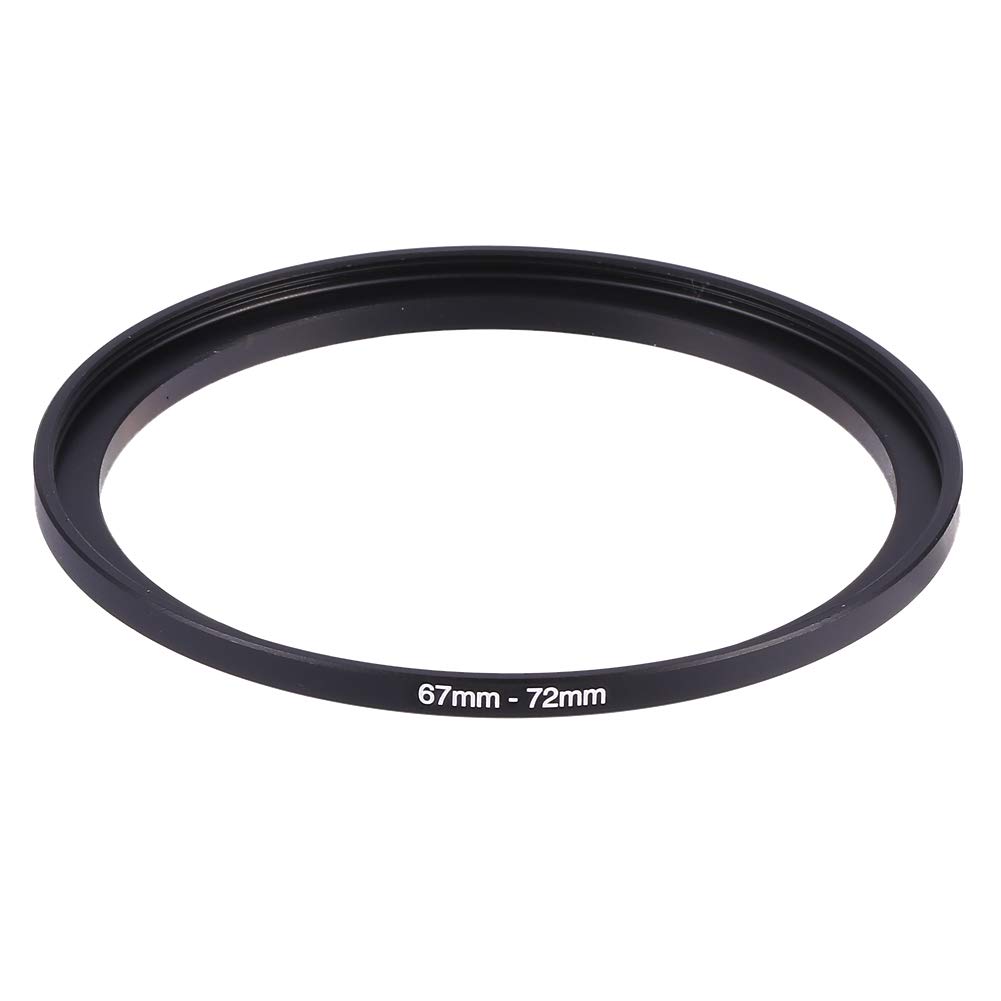 Akozon Pierścień Step Up 67 mm do 72 mm, pierścienie Step Up Step Down 67 mm do 72 mm DSLR/lustrzanka obiektywu, filtr pierścieniowy adapter 67-72 mm akcesoria fotograficzne