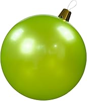 Vista 26 de Adornos inflables de Navidad – Bolas de Navidad de gran tamaño de 8", 17", 27" para patio exterior, césped, árbol - Decoración navideña para Rosa