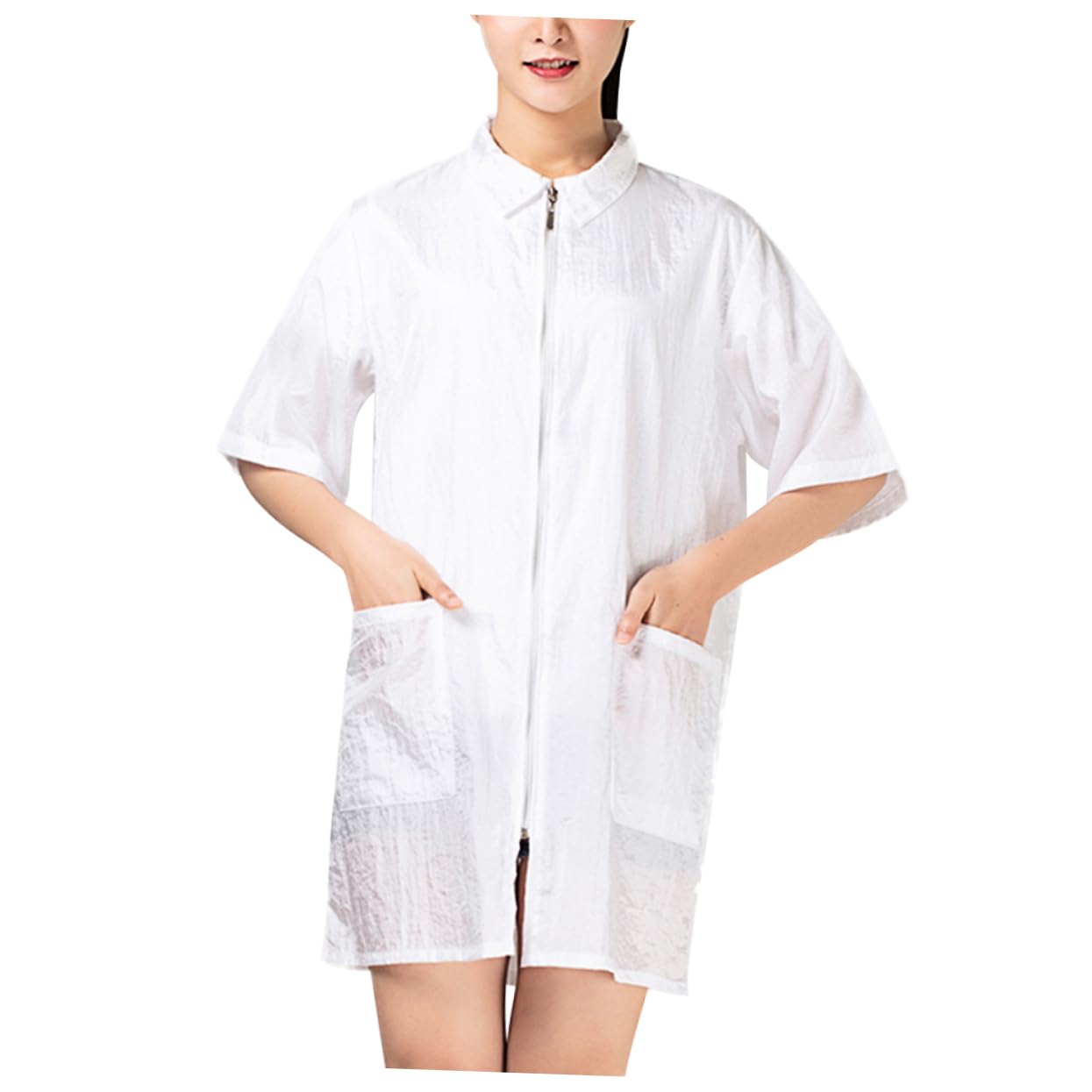 Friseurumhang Aus Polyester – Wasserdichter Haarschneideumhang, 120x140 Cm