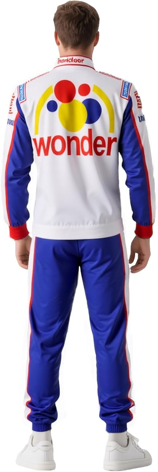 Cosplay Costume Ricky Bobby Jumpsuit Set Talladega Nights Costume is Suitable for Adults and Children - Image 3