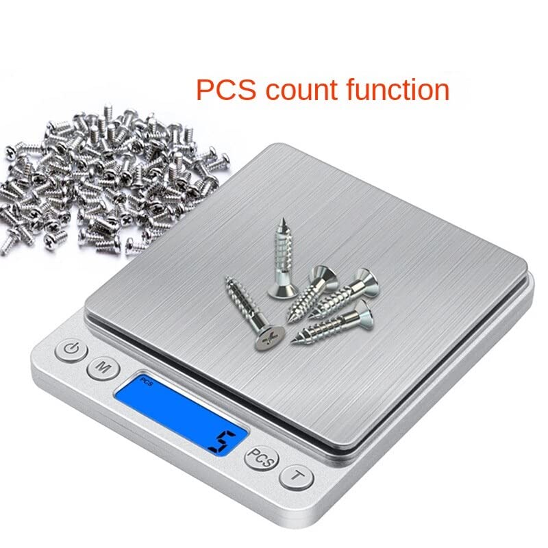 Báscula digital electrónica para cocina de 0.1 a 3000 g miniatura 5