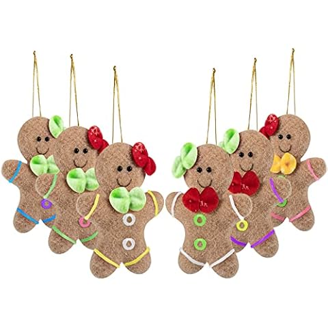 Adornos Navidad de Hombre de Pan de Jengibre de Peluche Cover