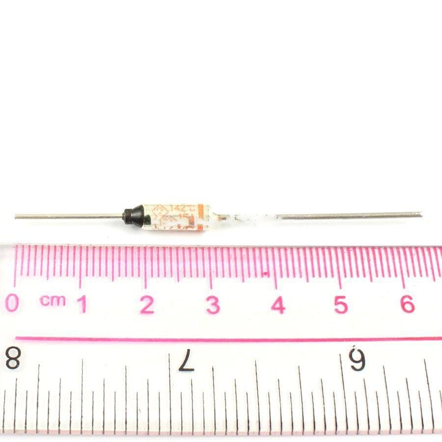 100 Pcs Thermal Fuse 142 Degree TF Cutoff 250V 15A SF139E