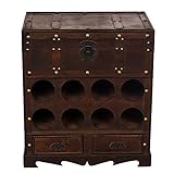 Holztruhe, Schatzkiste, Kolonial Stil, Piratenkiste, edles Design, hochwertige Verarbeitung aus Holz