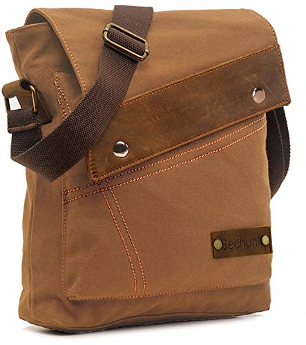 Sac messager en toile Sechunk idéal pour le travail et les weekends