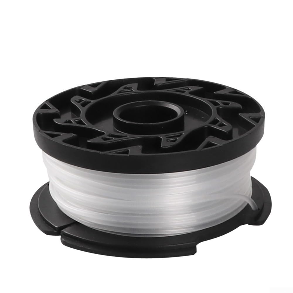 Bobine de Rechange pour Fil de débroussailleuse, Bobine et Fil de Rechange à Alimentation Automatique for modèles de Coupe-Bordures Black & Decker, Lot de 3