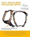 Woolly Wolf Nightless Night Dog Harness S - Hundegeschirr für kleine Hunde aus recyceltem Polyester, Perfekte Passform und Reflektoren für erhöhte Sichtbarkeit