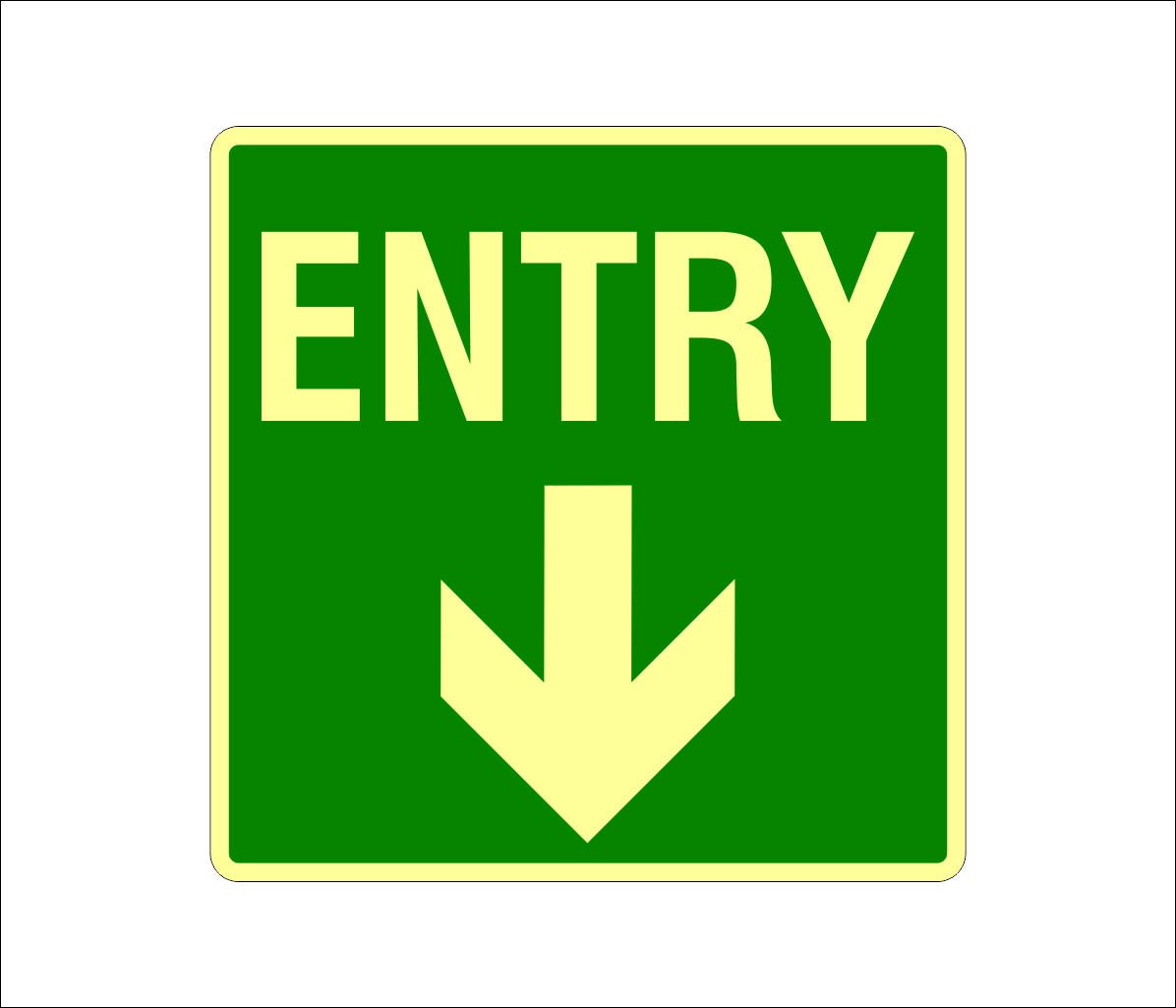 MINTKRAFT"ENTRY" DOWNWARD ARROW Sign Foam Sheet, Glow in Dark, UV Vinyl, Self-Adhesive, Indoor and Outdoor Use, 8 inches x 8 inches X 0.12 inches SLF719 (B07GZJ193Y) Amazon Price History, Amazon Price Tracker